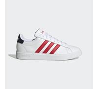 Grand Court Cloudfoam Comfort Schuh Cloud White / Better Scarlet / Core Black 46