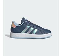 Adidas Unisex Kinder Grand Court Lifestyle Tennis Schnürschuhe, Preloved Ink Cloud White Clear Sky, 5 UK Child