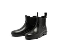 Grand Step Shoes Gummistiefel Vickie (Chelseaboot aus Naturkautschuk) schwarz Damen, Größe Euro (US) 39