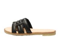Grand Step Shoes Leder-Pantoletten Stine black Gr. 39