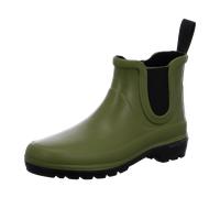 Grand Step Shoes Gummistiefel Vickie (Chelseaboot aus Naturkautschuk) olivegrün Damen, Größe Euro (US) 38