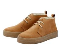 Grand Step Shoes Winterschuhe Safari Winter Suede Bootie - braun Damen, Größe Euro (US) 38