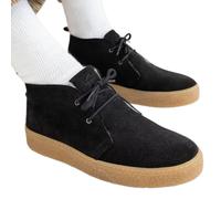 Grand Step Shoes Winterschuhe Safari Winter Suede Bootie - schwarz Damen, Größe Euro (US) 41