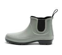 Grand Step Shoes Gummistiefel Vickie (Chelseaboot aus Naturkautschuk) grau Damen, Größe Euro (US) 38