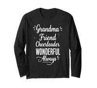 Grandma Friend Cheerleader Wunderbar Always - Stolze Oma Langarmshirt