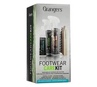 Grangers Unisex - Erwachsene Footwear Care Kit Pflegemittel, schwarz, 300 ml