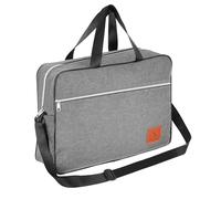 Granori Handgepäck Reisetasche 40x30x10 cm - Leichte Flugzeug Bord-/ Kabinengepäck Tasche | Gepäck Kabinentasche ideal für Lufthansa Flug (Grau)
