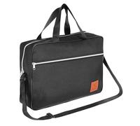 Granori Handgepäck Reisetasche 40x30x10 cm - Leichte Flugzeug Bord-/ Kabinengepäck Tasche | Gepäck Kabinentasche ideal für Lufthansa Flug (Schwarz)