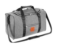 Granori Handgepäck Reisetasche 40x30x25 cm ET2 - Leichte Flugzeug Bord-/ Kabinengepäck Tasche 30 l für Damen und Herren | Max. Maße Flug Gepäck Kabinentasche mit Schultergurt für Eurowings (Grau)