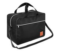 Granori Handgepäck Reisetasche 40x30x25 cm - Leichte Flugzeug Bord-/ Kabinengepäck Tasche 30 l | Max. Maße Flug Gepäck Kabinentasche für Eurowings (Schwarz)