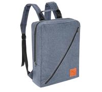 GRANORI Handgepäck Rucksack 40x30x10 cm - Leichter Flugzeug Bord-/ Kabinengepäck Reiserucksack 12 l | Kabinen Reisetasche Gepäck Maße ideal für Lufthansa Flug (Blau)