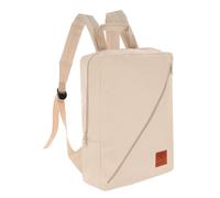 Granori Handgepäck Rucksack 40x30x10 cm - Leichter Flugzeug Bord-/ Kabinengepäck Reiserucksack 12 l | Kabinen Reisetasche Gepäck Maße ideal für Lufthansa Flug (Beige)