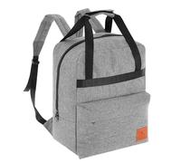 Granori Tote Bag 2-in-1 Damen Handgepäck Tasche Rucksack 40x30x25 cm - Trendiger, leichter & geräumiger Daypack für Urlaub, Schule & Alltag | Perfekt für Reisen mit Flugzeug (Grau)