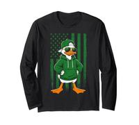 Graphic Duck Men Women Boys Girls Youth Kids Teens Langarmshirt
