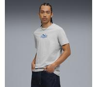 Graphic PUMA Wording T-Shirt Herren, Kleidung, Grau, XL Gray