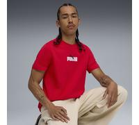 Puma GRAPHIC WORDING TEE Herren T-Shirt, rot, größe XL