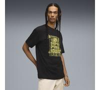 Graphic SUPER PUMA World Tour Relaxed T-Shirt Herren, Kleidung, Schwarz, M Black