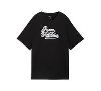 Graphics Relaxed Varsity Tee PUMA Schwarz