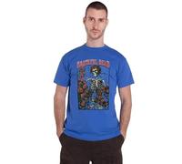 Grateful Dead Herren T-Shirt Bertha and Logo blau