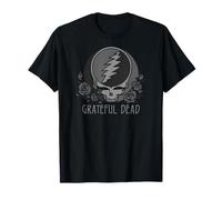 Grateful Dead Grey Tonal Steal Your Face Logo Vintage Band T-Shirt