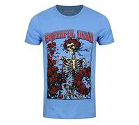 Grateful Dead Herren T-Shirt Bertha and Logo blau