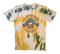 Grateful Dead Jester Band Logo Dye Wash T Shirt L