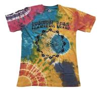 Grateful Dead Kinder T-Shirt May '77 Band Logo Vintage New Official Dye Wash Multi, Mehrfarbig, XX-Small (1/2 Yrs)