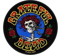 Grateful Dead Patch Vintage Bertha Seal offiziell Woven Sew on 105 x 45mm One Size