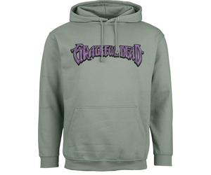 Grateful Dead Skull & Rose 60th Kapuzenpullover grün in M