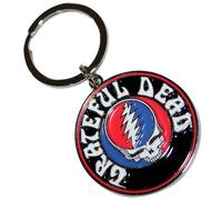 Grateful Dead Steal Your Face Logo Keychain One Size