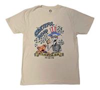 Grateful Dead T Shirt Atlanta Flowers Band Logo Nue offiziell Unisex Natural XL