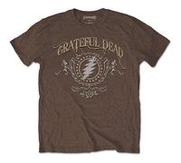 Grateful Dead - T-Shirt # L Unisex Brown # Bolt