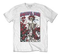 Grateful Dead - T-Shirt # L Unisex White # Bertha & Logo