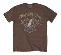 Grateful Dead - T-Shirt # S Unisex Brown # Bolt