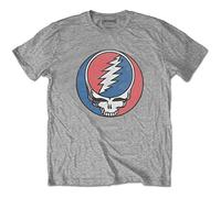 Grateful Dead Unisex T-Shirt Steal Your Face Classic, mehrfarbig, XL