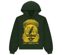Grateful Dead Unisex 60 Years So Far Hoodie Kapuzenpullover, Grün (Forest Green), XXX-Large