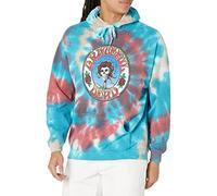 Grateful Dead Unisex Exclusive Circle Bertha Tie Dye Hoodie Kapuzenpullover, Mehrfarbig, Large
