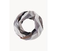 Grau Damen-Loop-Schal Graphic Pattern