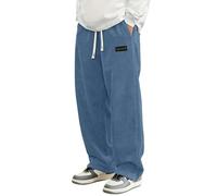 Grau Grün Cordhose Herren Japanische Hose Herbst Winter Haremshose Lockere Männer Cord Hose mit Kordelzug Elastischer Taille Geradem Bein Große Größen Sporthose Cargohosen Blau Armee grün xxl 3xl 4xl