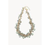 Grau Halskette Ultimate Pearl mit Perlen, vergoldet