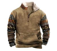Graue Jogginghose Mädchen Pullover Groesse L Herren Kapuzenpullover Strick Jogging Herren Anzug Langarm T Shirt Rollkragen Pullover Ärmel Herren Runner 2 Low-Top Sneaker Langarmshirt Gr 68(Khaki,XL)