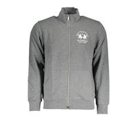 GRAUES SWEATSHIRT MIT REISSVERSCHLUSS FÜR HERREN LA MARTINA - 2XL / Grau / Erwachsene