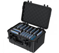 GRAUGEAR Festplattenschutzkoffer für 19 HDD SSD stoßfest wasserabweisend