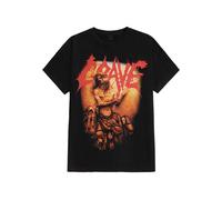 Grave - And Here I Die... Satisfied - T-Shirt - Schwarz - M - 100% Baumwolle Schwarz M