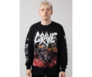 Grave - You´ll Never See - Longsleeve - Schwarz - XXL - 100% Baumwolle Schwarz XXL