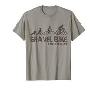 Gravel Bike Evolution Fahrrad Radsport Radfahrer T-Shirt