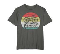 Gravel Bike Vintage Radfahren Radfahrer Fahrrad T-Shirt