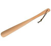 Gravidus Schuhlöffel Schuhanzieher aus Holz mit Lederband 37 cm - 4260322948190