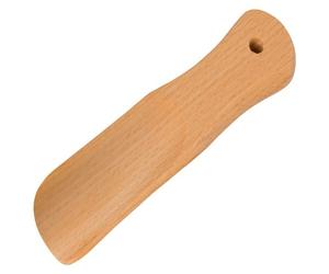 Gravidus Schuhlöffel Schuhanzieher Holz geölte Buche 15,5 cm - 4059443002344
