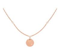 Gravierbare Damenkette Dressed up aus Edelstahl, rosé